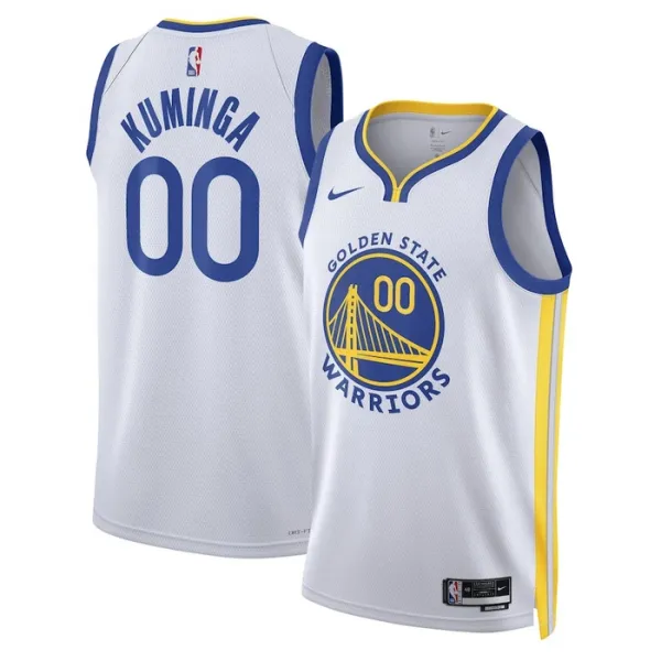 Nike Muški Dres Golden State Warriors Jonathan Kuminga 00 Association Edition Swingman Bijela Nike Muški Dres Golden State Warriors Jonathan Kuminga 00 Association Edition Swingman Bijela