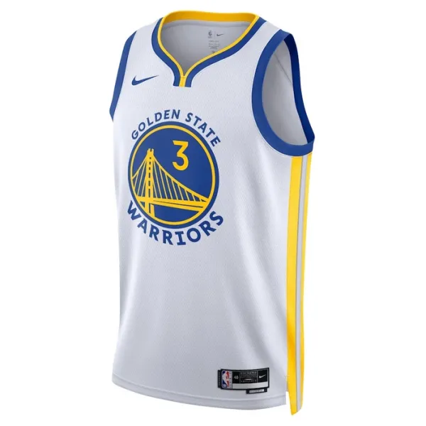 Nike Muški Dres Golden State Warriors Jordan Poole 3 Association Edition Swingman Bijela