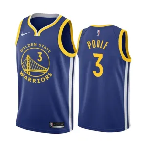 Nike Muški Dres Golden State Warriors Jordan Poole 3 Icon Edition Swingman