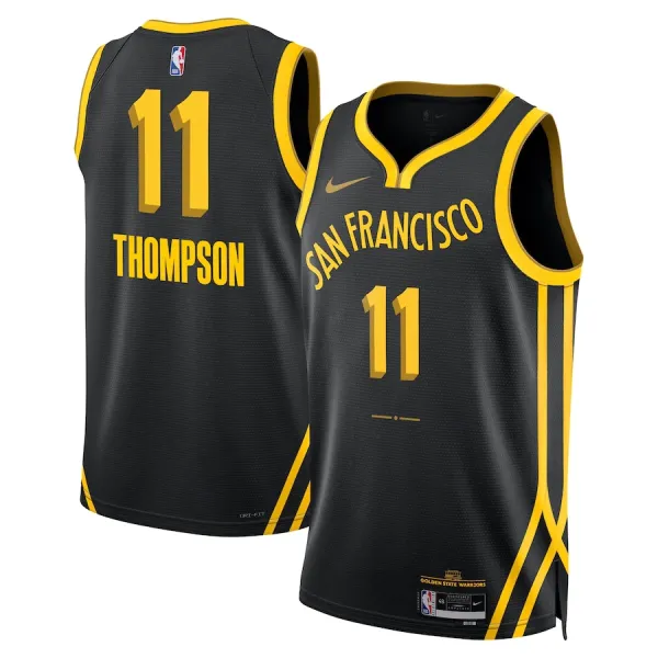 Nike Muški Dres Golden State Warriors Klay Thompson City Edition 2023/24 Swingman Crna Nike Muški Dres Golden State Warriors Klay Thompson City Edition 2023/24 Swingman Crna