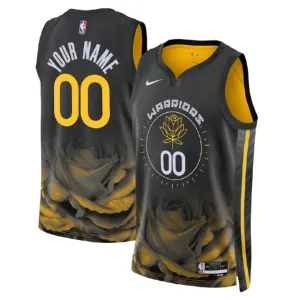 Nike Muški Dres Golden State Warriors Personalizacija City Edition 2022/23 Swingman Crna