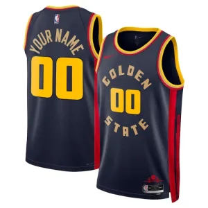 Nike Muški Dres Golden State Warriors Personalizacija City Edition 2024/25 Swingman Navy