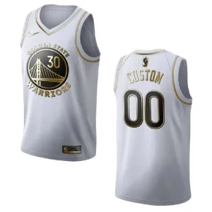 Nike Muški Dres Golden State Warriors Personalizacija Golden Edition Swingman Bijela Nike Muški Dres Golden State Warriors Personalizacija Golden Edition Swingman Bijela