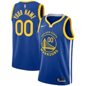 Nike Muški Dres Golden State Warriors Personalizacija Icon Edition Swingman Plava