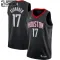Dječji Dres Houston Rockets Jordan Dennis Schroder 17 Statement Edition Swingman Crna