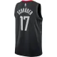Muški Dres Houston Rockets Jordan Dennis Schroder 17 Statement Edition Swingman Crna