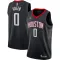 Muški Dres Houston Rockets Jordan Jalen Green 0 Statement Edition Swingman Crna