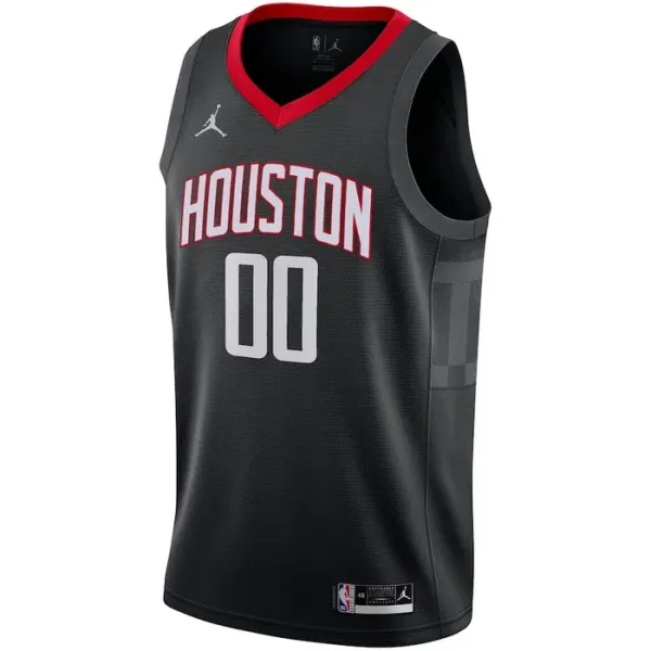 Muški Dres Houston Rockets Jordan Personalizacija Statement Edition Swingman Crna