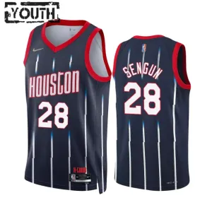Nike Dječji Dres Houston Rockets Alperen Sengun 28 City Edition 2022/23 Swingman Navy