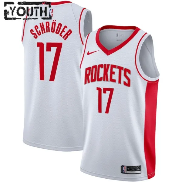 Nike Dječji Dres Houston Rockets Dennis Schroder 17 Association Edition Swingman Bijela Nike Dječji Dres Houston Rockets Dennis Schroder 17 Association Edition Swingman Bijela