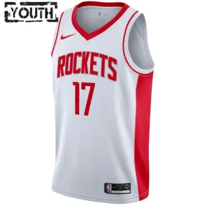 Nike Dječji Dres Houston Rockets Dennis Schroder 17 Association Edition Swingman Bijela
