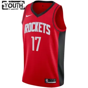 Nike Dječji Dres Houston Rockets Dennis Schroder 17 Icon Edition Swingman Crvena
