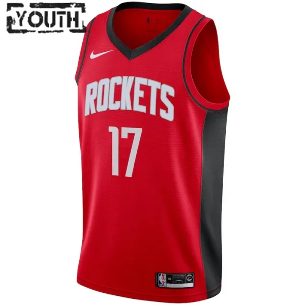 Nike Dječji Dres Houston Rockets Dennis Schroder 17 Icon Edition Swingman Crvena