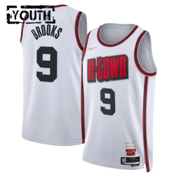 Nike Dječji Dres Houston Rockets Dillon-Brooks City Edition 2024/25 Swingman Bijela Nike Dječji Dres Houston Rockets Dillon-Brooks City Edition 2024/25 Swingman Bijela