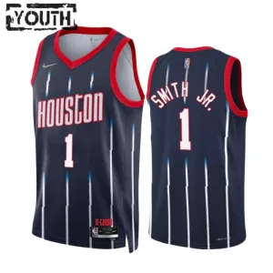 Nike Dječji Dres Houston Rockets Jabari Smith JR 1 City Edition 2022/23 Swingman Navy