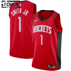 Nike Dječji Dres Houston Rockets Jabari Smith JR 1 Icon Edition Swingman Crvena