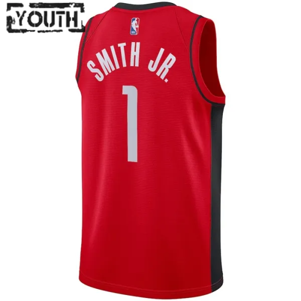 Nike Dječji Dres Houston Rockets Jabari Smith JR 1 Icon Edition Swingman Crvena