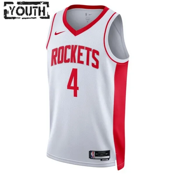 Nike Dječji Dres Houston Rockets Jalen Green 0 Association Edition Swingman Bijela