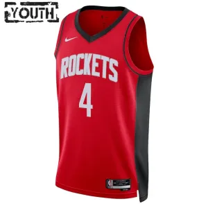 Nike Dječji Dres Houston Rockets Jalen Green 0 Icon Edition Swingman Crvena