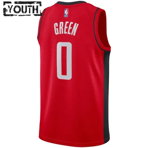 Nike Dječji Dres Houston Rockets Jalen Green 0 Icon Edition Swingman Crvena