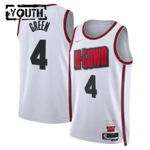 Nike Dječji Dres Houston Rockets Jalen Green City Edition 2024/25 Swingman Bijela Nike Dječji Dres Houston Rockets Jalen Green City Edition 2024/25 Swingman Bijela