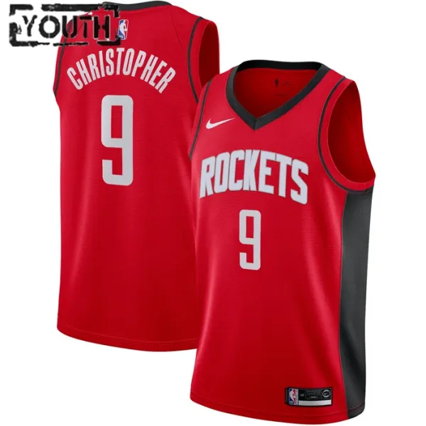 Nike Dječji Dres Houston Rockets Josh Christopher 9 Icon Edition Swingman Crvena Nike Dječji Dres Houston Rockets Josh Christopher 9 Icon Edition Swingman Crvena