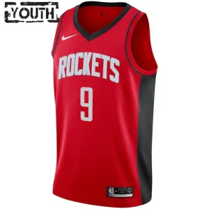 Nike Dječji Dres Houston Rockets Josh Christopher 9 Icon Edition Swingman Crvena