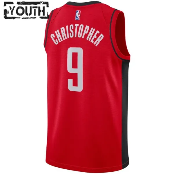 Nike Dječji Dres Houston Rockets Josh Christopher 9 Icon Edition Swingman Crvena
