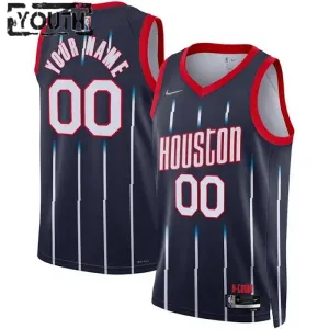 Nike Dječji Dres Houston Rockets Personalizacija City Edition 2022/23 Swingman Navy