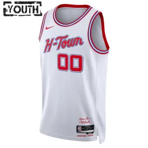 Nike Dječji Dres Houston Rockets Personalizacija City Edition 2023/24 Swingman Bijela