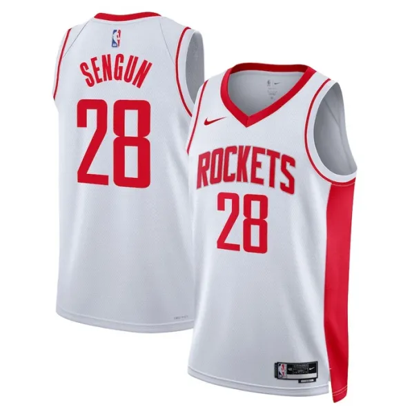 Nike Muški Dres Houston Rockets Alperen Sengun 28 Association Edition Swingman Bijela Nike Muški Dres Houston Rockets Alperen Sengun 28 Association Edition Swingman Bijela