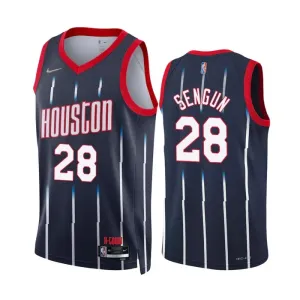 Nike Muški Dres Houston Rockets Alperen Sengun 28 City Edition 2022/23 Swingman Navy