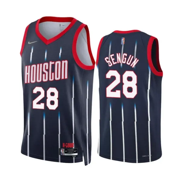 Nike Muški Dres Houston Rockets Alperen Sengun 28 City Edition 2022/23 Swingman Navy Nike Muški Dres Houston Rockets Alperen Sengun 28 City Edition 2022/23 Swingman Navy