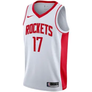 Nike Muški Dres Houston Rockets Dennis Schroder 17 Association Edition Swingman Bijela