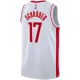 Nike Muški Dres Houston Rockets Dennis Schroder 17 Association Edition Swingman Bijela