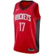 Nike Muški Dres Houston Rockets Dennis Schroder 17 Icon Edition Swingman Crvena