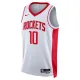 Nike Muški Dres Houston Rockets Eric Gordon 10 Association Edition Swingman Bijela