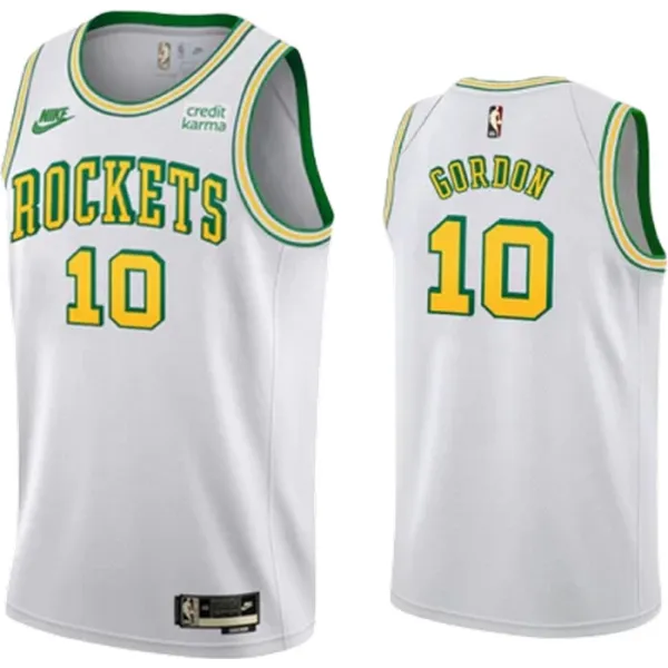 Nike Muški Dres Houston Rockets Eric Gordon 10 Classic Edition 2022/23 Swingman Bijela Nike Muški Dres Houston Rockets Eric Gordon 10 Classic Edition 2022/23 Swingman Bijela