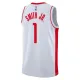 Nike Muški Dres Houston Rockets Jabari Smith JR 1 Association Edition Swingman Bijela