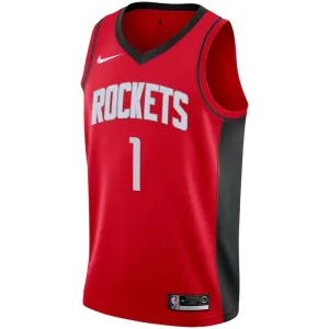 Nike Muški Dres Houston Rockets Jabari Smith JR 1 Icon Edition Swingman Crvena