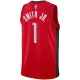 Nike Muški Dres Houston Rockets Jabari Smith JR 1 Icon Edition Swingman Crvena