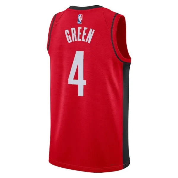 Nike Muški Dres Houston Rockets Jalen Green 0 Icon Edition Swingman Crvena