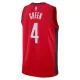 Nike Muški Dres Houston Rockets Jalen Green 0 Icon Edition Swingman Crvena