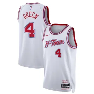 Nike Muški Dres Houston Rockets Jalen Green 4 City Edition 2023/24 Swingman Bijela
