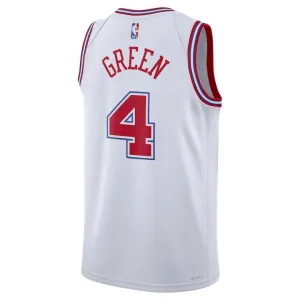 Nike Muški Dres Houston Rockets Jalen Green 4 City Edition 2023/24 Swingman Bijela