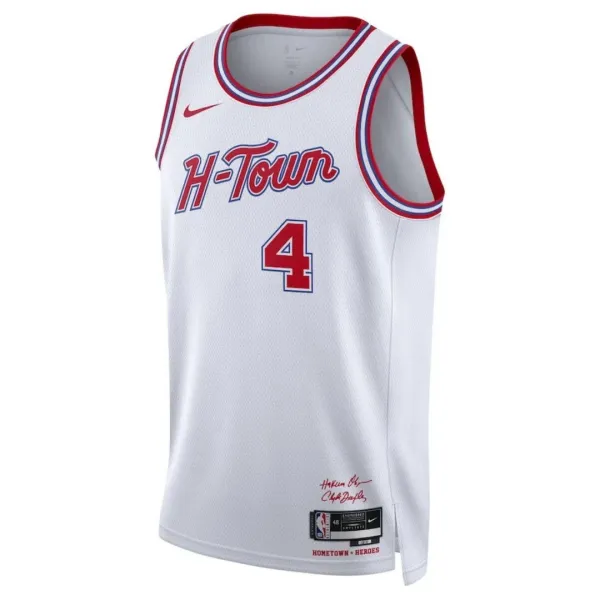 Nike Muški Dres Houston Rockets Jalen Green 4 City Edition 2023/24 Swingman Bijela