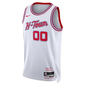 Nike Muški Dres Houston Rockets Personalizacija City Edition 2023/24 Swingman Bijela