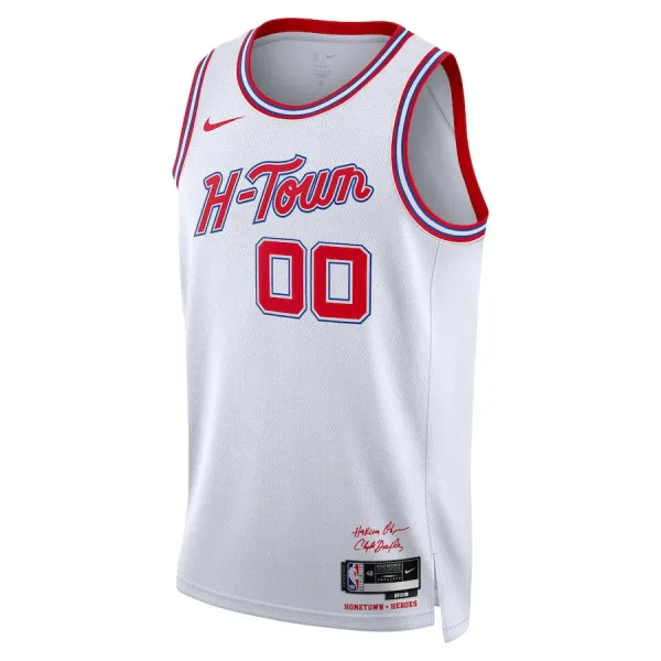 Nike Muški Dres Houston Rockets Personalizacija City Edition 2023/24 Swingman Bijela