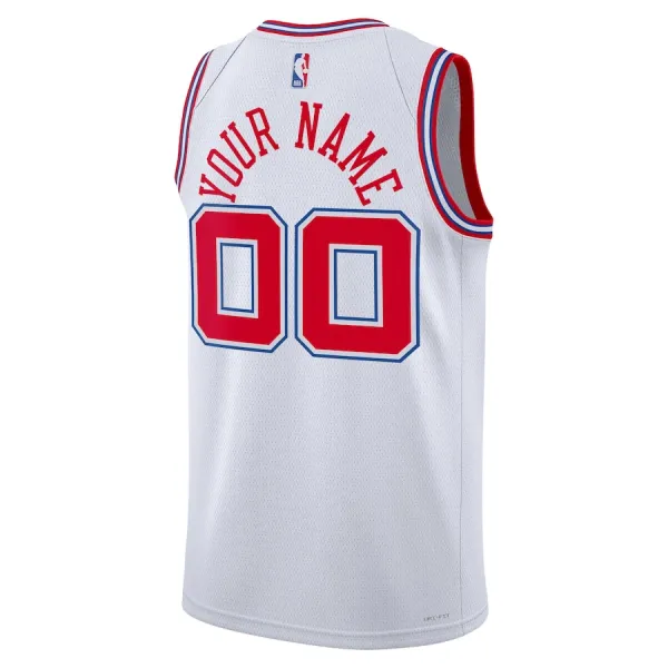 Nike Muški Dres Houston Rockets Personalizacija City Edition 2023/24 Swingman Bijela