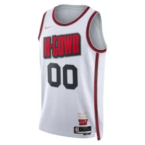 Nike Muški Dres Houston Rockets Personalizacija City Edition 2024/25 Swingman Bijela